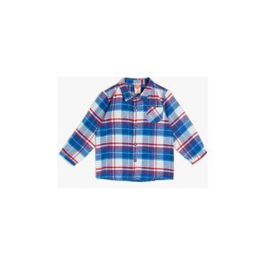 Koton Navy Blue Kids Checkered Shirt
