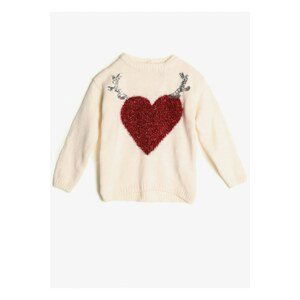 Koton Girl Kirik White Sweater