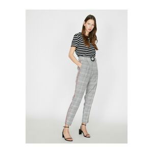 Koton Checkered Trousers