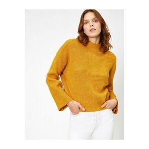 Koton Sweater - Yellow - Regular