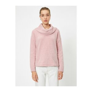 Koton Loose Collar Long Sleeve Knitwear Sweater