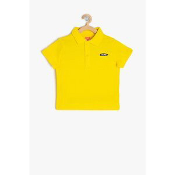 Koton Yellow Baby Boy Short Sleeve T-Shirt