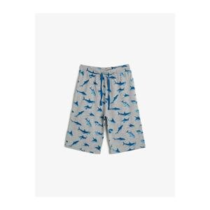 Koton Boys Gray Patterned Shorts & Bermuda