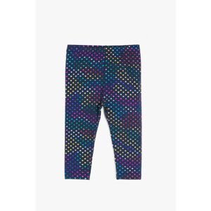 Koton Navy Blue Baby Girl Tights