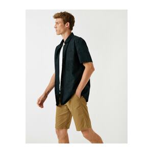 Koton Patterned Short Sleeve Shirt