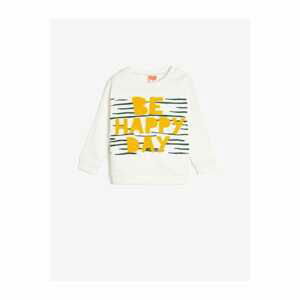 Koton Baby Boy Ecru Sweatshirt