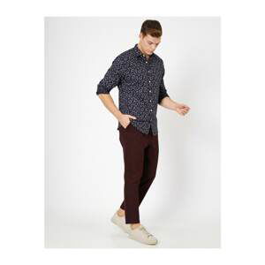 Koton Pants - Burgundy - Straight