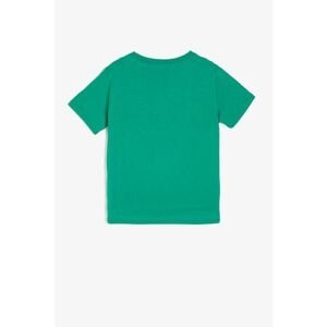 Koton Green Boy's Printed T-Shirt