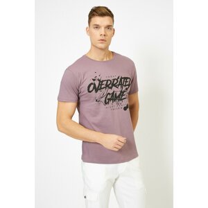 Koton Crew Neck Bounce Printed Slim Fit T-Shirt