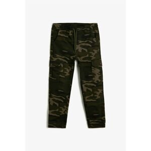 Koton Camouflage Patterned Trousers