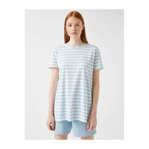 Koton Women's Striped T-Shirt Cotton