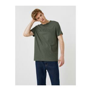 Koton Slogan T-Shirt Cotton