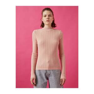 Koton Straight Collar Basic Knitwear Sweater