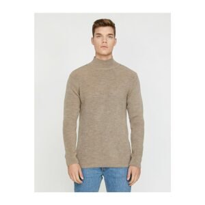 Koton Sweater - Beige - Slim fit
