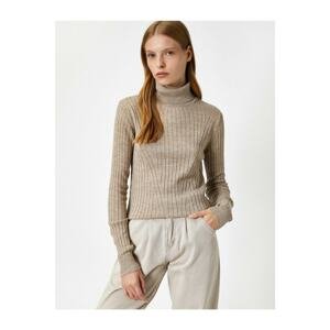 Koton Turtleneck Long Sleeve Basic Knitwear Sweater