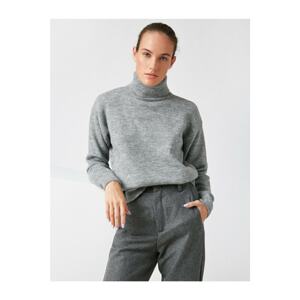 Koton Sweater - Gray - Regular fit