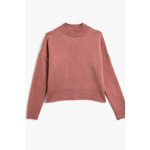 Koton Women's Pink Knitwear Sweater