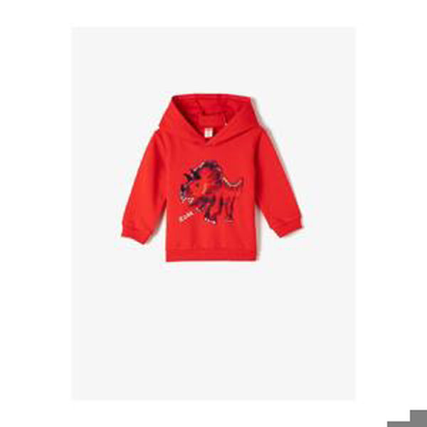 Koton Sweatshirt - Red - Relaxed