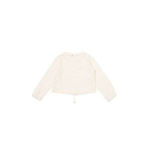 Trendyol Ecru Pleated Girl Knitted Slim Sweatshirt