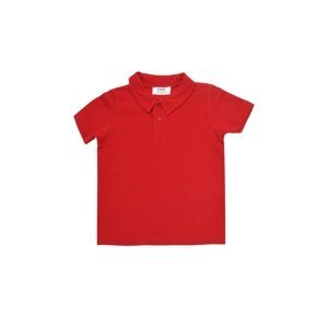 Trendyol Red Unisex Knitted Polo Neck T-shirt