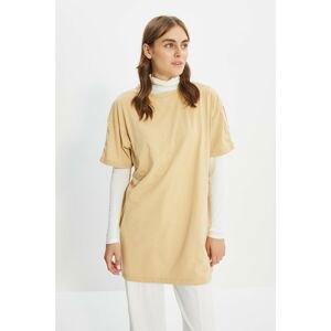 Trendyol Beige Knitted Tunic