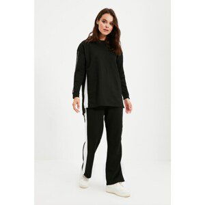 Trendyol Black Knitted Tracksuit Set