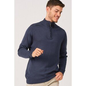 V0038 DEWBERRY MEN'S SWEATER-INDIGO