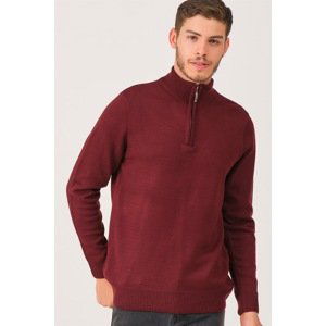 V0038 DEWBERRY MEN'S SWEATER-BURGUNDY