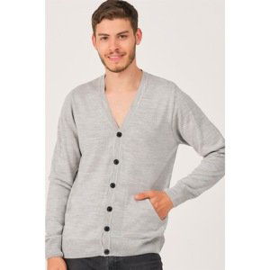 V0010 DEWBERRY MEN'S BUTTON HIRKA-GRAY