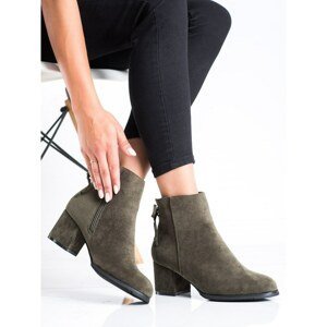J. STAR ANKLE BOOTS WITH BINDING