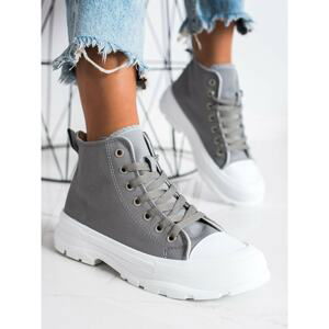 GOODIN HIGH GRAY SNEAKERS