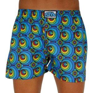 Men's Shorts Styx art Classic Rubber Oversized Circles (E1151)