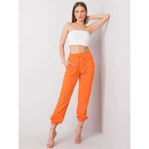 Women's sweatpants RUE PARIS Orange