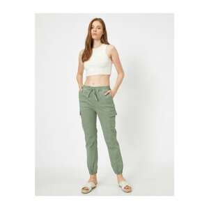 Koton Women's Green Cargo Pants