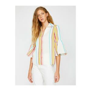 Koton Women's Striped Blouse