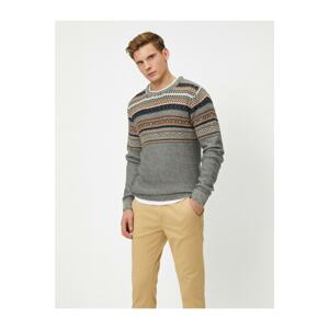 Koton Sweater - Brown - Regular fit