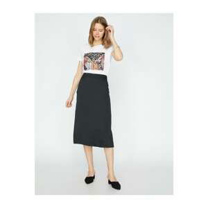 Koton Knee Straight Skirt