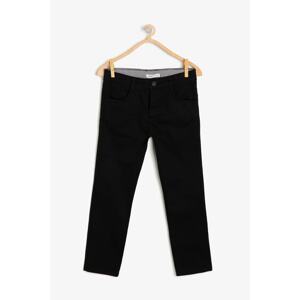 Koton Black Boy's Pocket Detailed Trousers