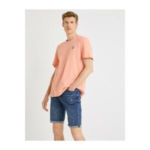 Koton Men's Coral T-Shirt