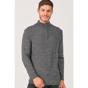 V0335 DEWBERRY MEN'S SWEATER-SMOKED