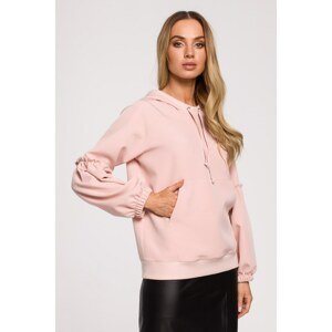 Made Of Emotion Woman's Sweatshirt M609 Powder