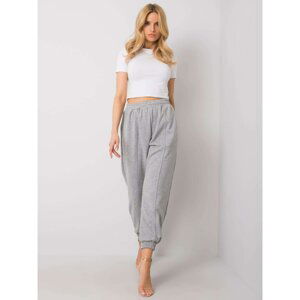 Grey cotton sweatpants