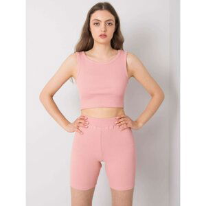 Dirty pink cycling shorts Justine RUE PARIS