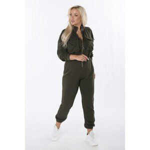 jumpsuit with a zipper