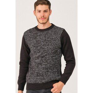 V0355 DEWBERRY MEN'S SWEATER-BLACK