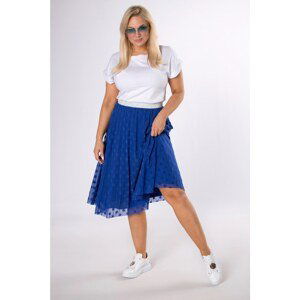 chiffon midi skirt