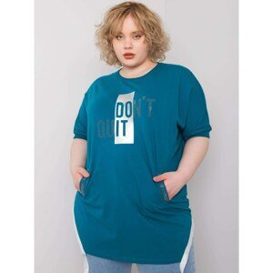 Plus the size of a sea blouse with an inscription