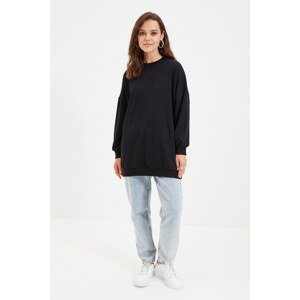 Trendyol Black Knitted Sweatshirt