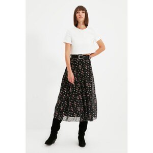Trendyol Multicolored Belt Skirt