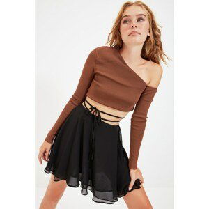 Trendyol Black Belted Skirt